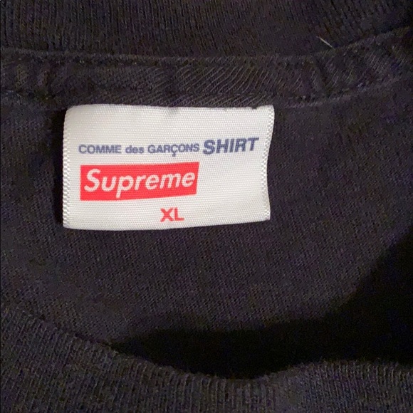 Supreme CDG Box Logo Size XL - Picture 2 of 4